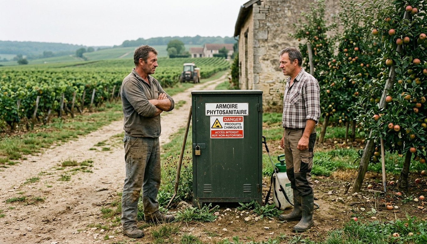 Armoire phytosanitaire : rivalités silencieuses entre viticulteurs et arboriculteurs en France